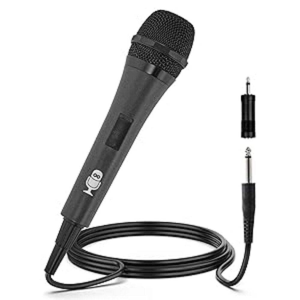 The Singing Machine SMM205 Dynamic Professional Microphone, NEW